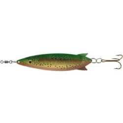 Блесна колеблющаяся Abu Garcia Toby Salmo 30g цв. G/GREEN GLITTER