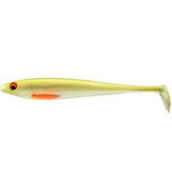 Силиконовая приманка Daiwa Prorex Duckfin Shad XL250DF цвет GHOST LIME