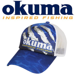 Okuma Blue Mesh Back