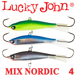 Lucky John Mix Nordic 4 набор балансиров