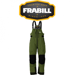 Frabill F4 Cyclone RainSuit Bib Green