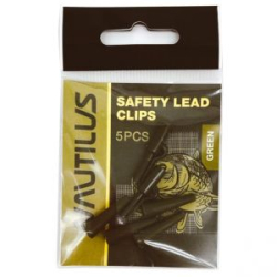 Клипса безопасная с конусом Nautilus Safety lead clips Green
