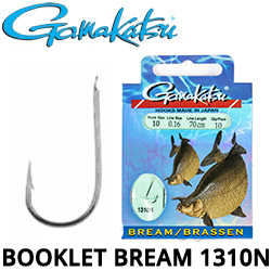 Gamakatsu Booklet Bream 1310N с поводком