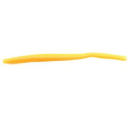 Мягкая приманка Berkley PowerBait Power Floating Trout Worm 3" цв. Yellow Orange