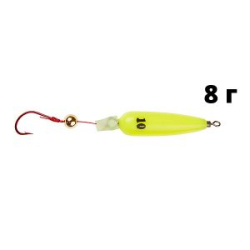 Приманка Higashi Burakuri Fluo Yellow #12 вес 8гр