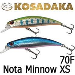 Kosadaka Nota minnow xs 70F