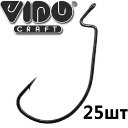 Vido Craft Wide Range Worm VD-102 (BN) 25 шт