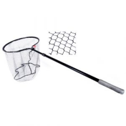 Подсачек разборный Lucky John телескопический 220х60х60см прорезиненный   (LJ-7354-220)