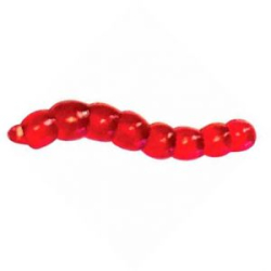 Мягкие приманки LureMax Blood Worm 0,5''/1см LSBW05B-019 Blood Red (банка)