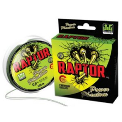 Шнур Power Phantom Raptor PE, 135м, флуоресцентный зеленый #2,5, 0,25мм, 20,4кг