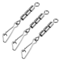 Вертлюг высокоскор. тройной с hooked snap №10 10kg (3шт.) Kosadaka 3150BN-10