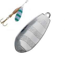 Блесна вращающаяся Mikado Drone №2 - (старое серебро)