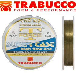 Trabucco T-Force Super Cast, Amber Brown 150m