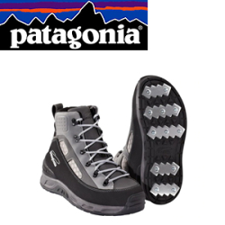 Patagonia Foot Tractor Wading Boots, Narwhal Grey