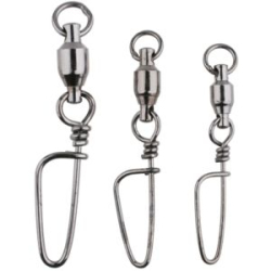 Шарикоподшипниковый вертлюг с застёжкой Mikado Coastlock BN - №3 (р.н. до 28кг./упак. 5 шт) (AMA-A4016-3)