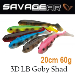 Savage Gear 3D LB Goby Shad 20cm 60g