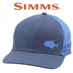 Simms Payoff Trucker - Permit, Blue Depths