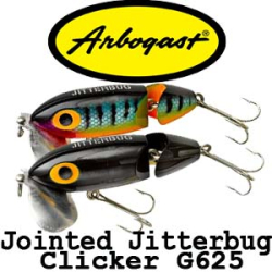 Arbogast Jointed Jitterbug Clicker G625