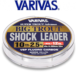 Varivas Amakatsu TRout Shock Leader VSP Fluoro 30m 