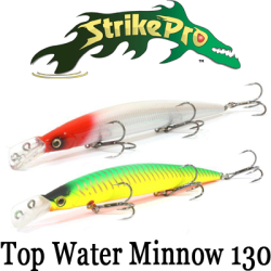 Strike Pro Top Water Minnow 130 (JL-158F)