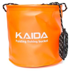 Ведро Kaida EV21-24 пвх круглое цв. оранжевый 24x24 см