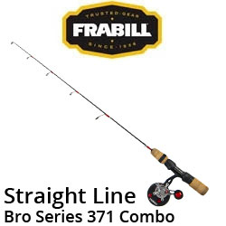 Frabill Bro Series Straight Line 371 Combo (удочка + катушка)