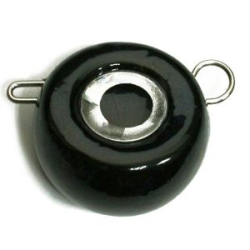 Груз крашеный разборная чебурашка "ТАБЛЕТКА" 32 гр., цвет 04-черный GCR(T)C-32-04 5 шт