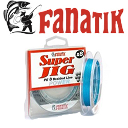 Fanatik Super Jig PE X8 Blue 75m.