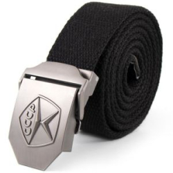 Ремень "Следопыт" Знак Качества, 1400х36 мм, текстиль, черный
