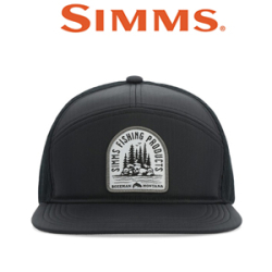 Simms 7-Panel Tech Trucker, Black