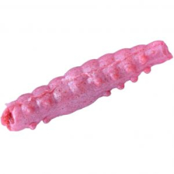 Форелевая силиконовая приманка Berkley Honey Worm Опарыш Крупный - Bubblegum