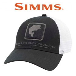 Simms Bass Icon Trucker Black