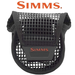 Simms Mesh Reel Pouch, Black