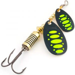 Блесна вращающаяся Akara Action Series Aglia Tandem 2/4 11 гр. цвет A34