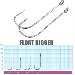 Одинарный крючок Owner Float Rigger MH-12 BC №6 10шт