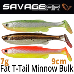 Savage Gear Fat T-Tail Minnow Bulk 9cm 7g