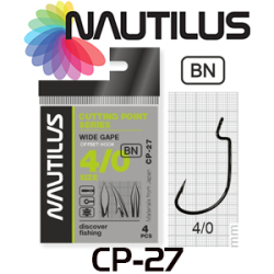 Nautilus Offset Cutting Point series Wide Gape CP-27 BC