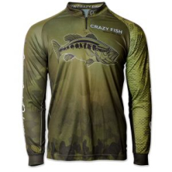 Реглан Crazy Fish Camo Fish Scale XS
