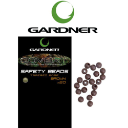 Gardner Covert Safety Beads Brown 4 mm