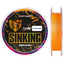 Плетёный шнур Mifine Sinking 8X 125m 50022-30