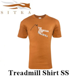 Sitka Treadmill Shirt SS Burnt Orange