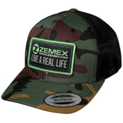 Бейсболка Zemex 6606CA цвет Green Camo, размер OSFA