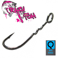 Crazy Fish Round Bent Fixative Shank