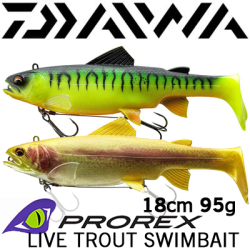 Daiwa Prorex Live Trout Swimbait 180DF