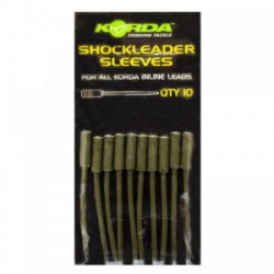 Вставка для in-line грузов Korda Shockleader Sleeves Weedy Green