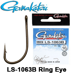 Gamakatsu LS-1063B Ring Eye Serie