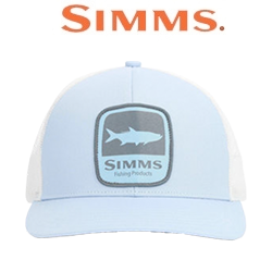 Simms Double Haul Icon Trucker, Tarpon Steel Blue