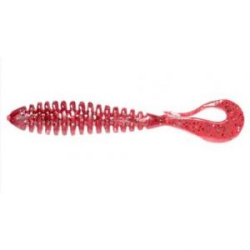 Твистер Berkley Gulp! SW Pulse Worm 4" цв. Red Bug Candy
