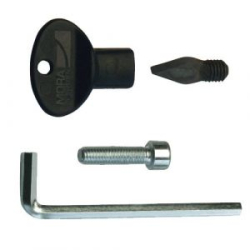 Комплект Mora Ice Nova (центрирующее остриё, винт M8, торцовый ключ) (ICE-MVM0010)