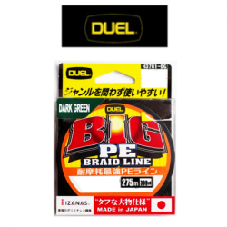 Duel Big Pe Braid Line 275m Dark Green